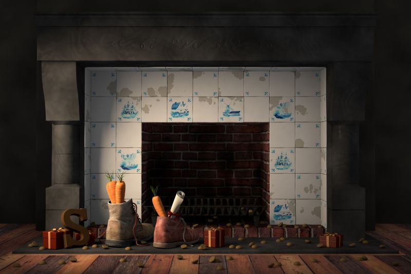 Festive Holiday Decor with Tiles